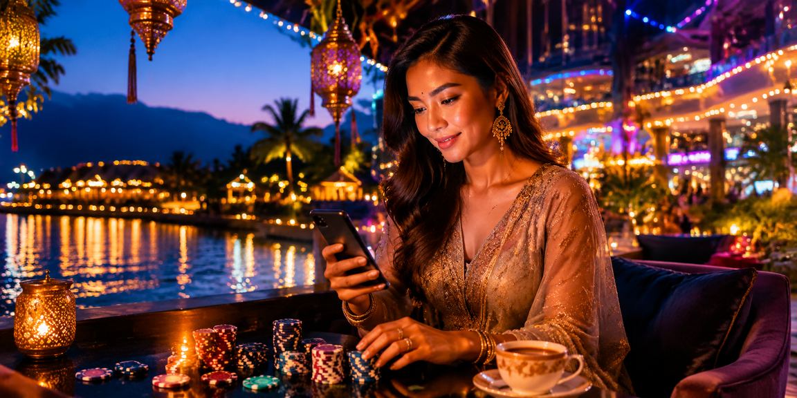 Pemain kasino mudah alih di Langkawi Malaysia menggunakan platform st18 dari telefon pintar